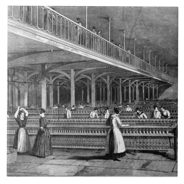 Dean Mills - The Doubling Room, 1851 (litho) Tile (Front)