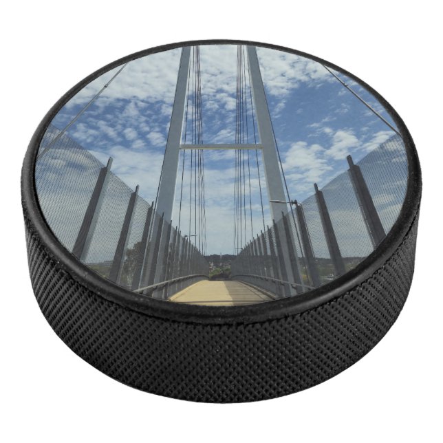 Dean Street Pedestrian Bridge Pathway to the Sky Hockey Puck (3/4)