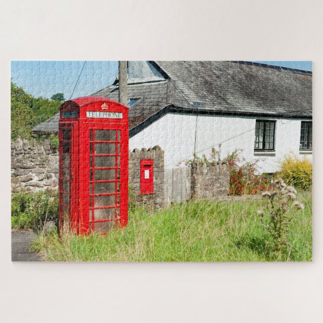 Dean Telephone Box Jigsaw Puzzle (Horizontal)