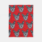 Dean Tiled Design Fleece Blanket