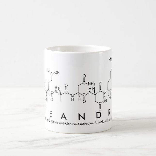 Deandra peptide name mug (Center)