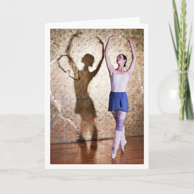 Deanna McBrearty — Gold Shadow en pointe crop Card (Front)