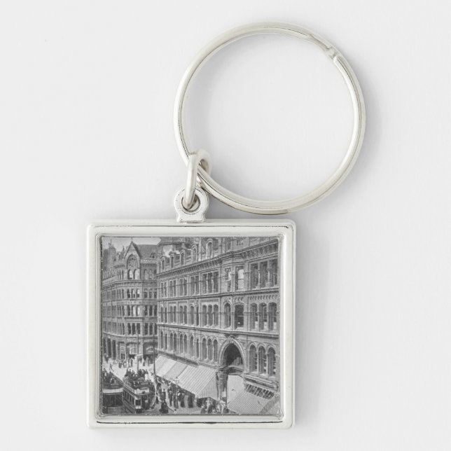 Deansgate, Manchester, c.1910 Key Ring (Front)