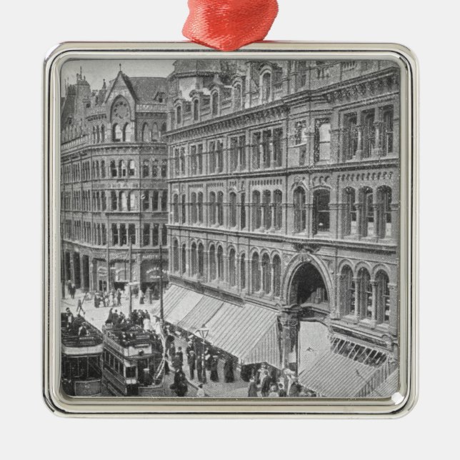 Deansgate, Manchester, c.1910 Metal Tree Decoration (Front)