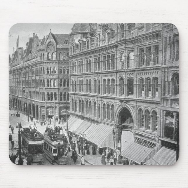 Deansgate, Manchester, c.1910 Mouse Pad (Front)