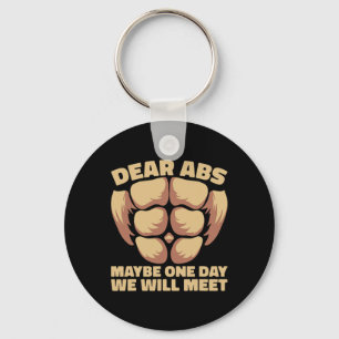 Dear Abs Maybe One Day Key Ring