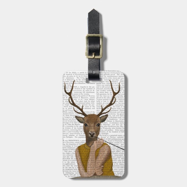 Dear Audrey Luggage Tag (Front Vertical)