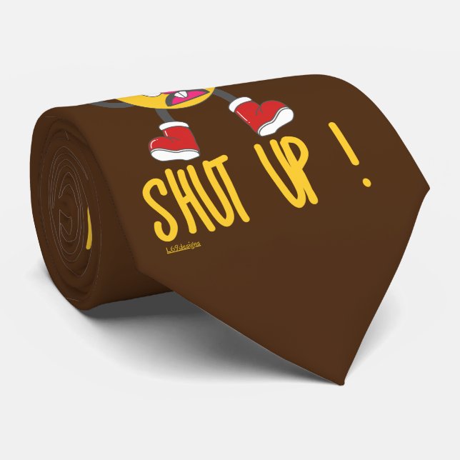 DEAR BRAIN...FFS SHUT UP ! funny sarcastic         Tie (Rolled)