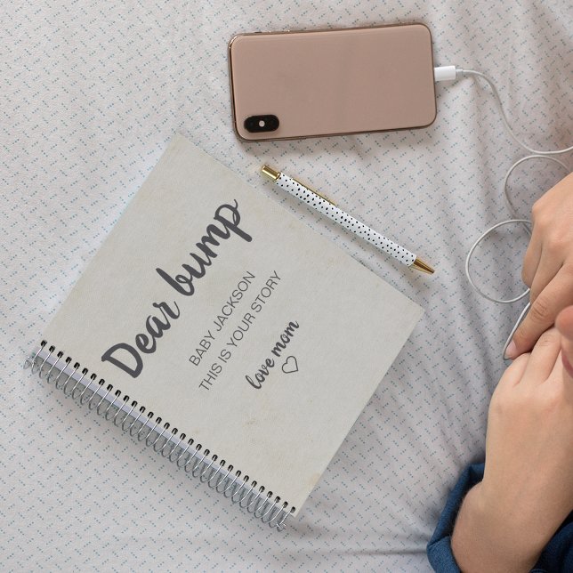 Dear Bump Keepsake Pregnancy Journal (Creator Uploaded)