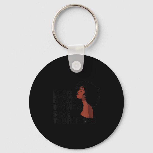 Dear Canada We Hate Him Too Activism Protest Vinta Key Ring (Front)