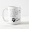 Dear Cat Dad Mum Customisable Pet Name Coffee Mug