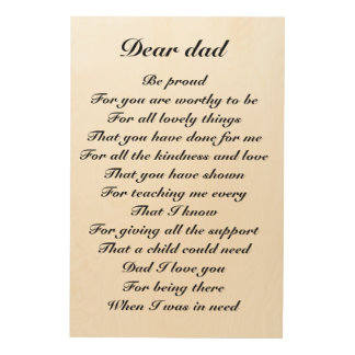 Dad Poem Art, Dad Poem Artwork Prints & Posters