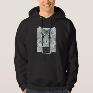 Dear Dad I Can Explain I Norwegian Forest Cat Hoodie