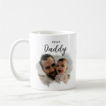 Dear Daddy | Modern Photo Heart Father's Day