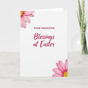 Dear Daughter Easter Blessings Card