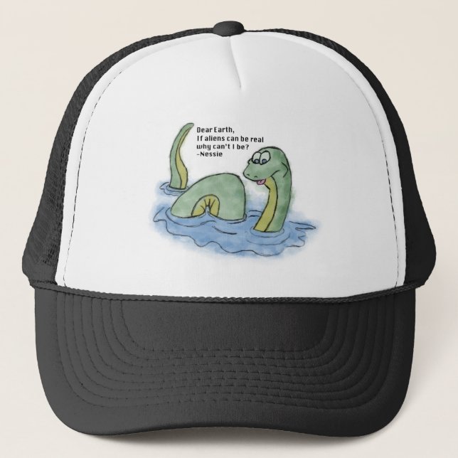 "Dear Earth" - Nessie Trucker Hat (Front)