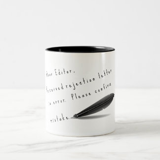 Dear Editor Two-Tone Coffee Mug