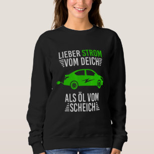 Dear Electricity From The Deich As Oil From Sheik, Sweatshirt