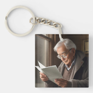 Dear Father Keychain (1) (Gift From the Distance)