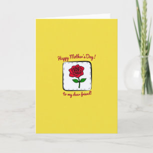 Dear Friend Mothers Day Card