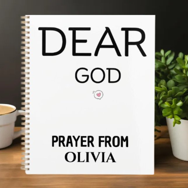 Dear God Personalised Prayer  Planner (Creator Uploaded)