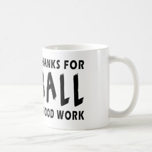 Dear God Thanks For Netball Coffee Mug