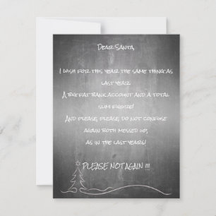 Dear good Santa