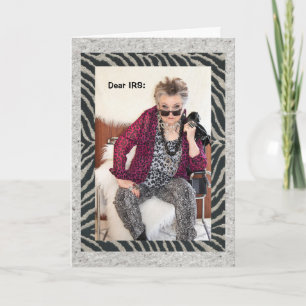 Dear IRS: Cancel my subscription humourous Card