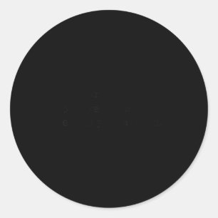 Dear Karma I Have A List Of People You Missed Classic Round Sticker