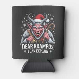 Dear Krampus I Can Explain Christmas Santa  Cooler