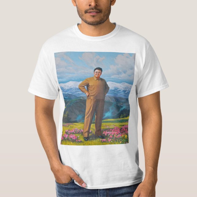 dear leader of best korea T-Shirt (Front)