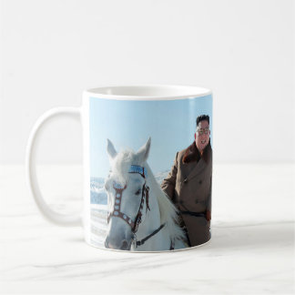 Dear Leader & Putin on Horse Coffee Mug