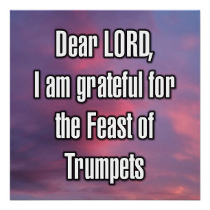 Dear LORD, I am grateful for the Feast of... Poster