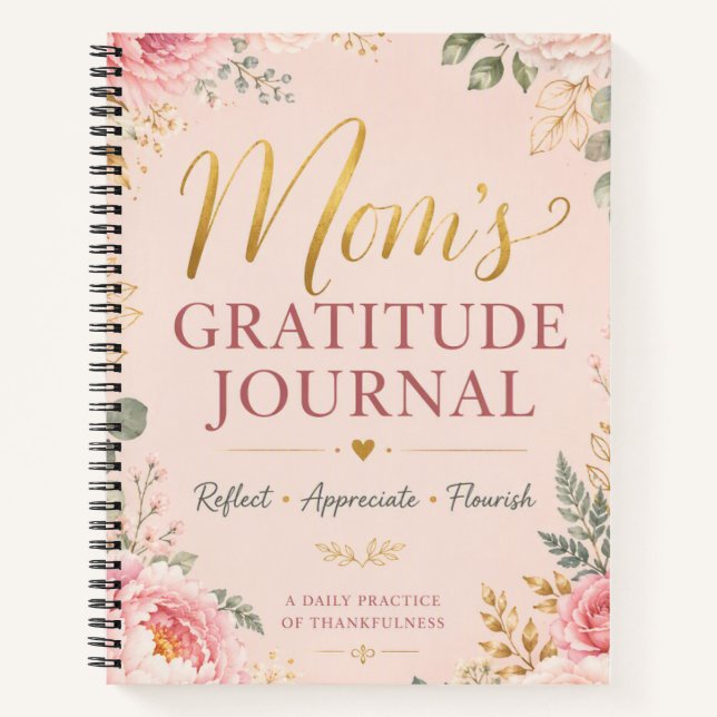 Dear Mom, Gratitude Journal (Front)