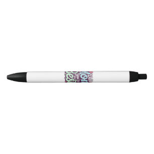 Dear Mom, You're The Best Mother's Day Floral Black Ink Pen