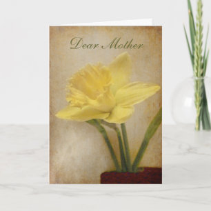 Dear Mother, Happy Birthday Card