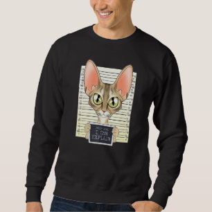 Dear Mum I Can Explain I Devon Rex Cat Mum I Devon Sweatshirt
