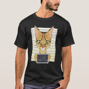 Dear Mum I Can Explain I Savannah Cat Mum I Savann T-Shirt