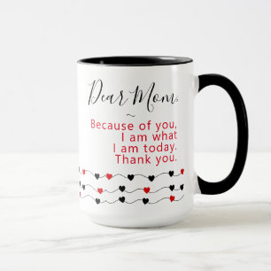 Dear Mum Sayings - Best Mum Mug