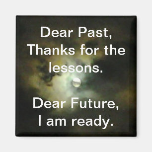 Dear Past, Dear Future Goodbye 2020 Magnet