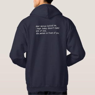 dear person behind me hoodie