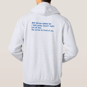 dear person behind me  hoodie