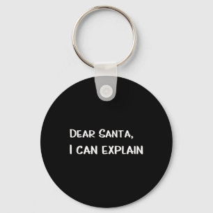 Dear Santa1  Key Ring