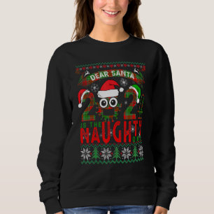 Dear Santa 2021 Is The Naughty One Vaccinated Sant Sweatshirt