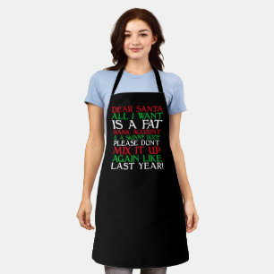 Dear Santa Apron