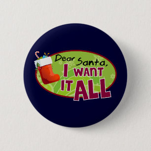 Dear Santa Button
