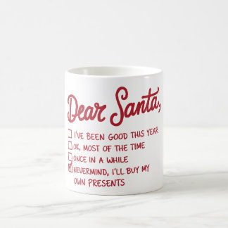 Dear Santa - Christmas Design Coffee Mug