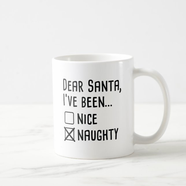 Dear Santa Coffee Mug (Right)