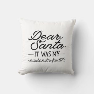 Dear Santa Cushion