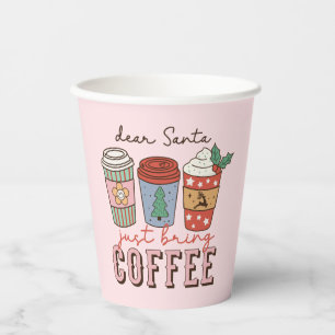 Dear Santa   Cute Christmas Paper Cups